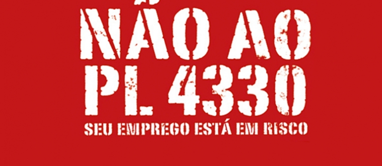 O PL da terceirização é “tapa na cara dos trabalhadores brasileiros”, afirma juiz