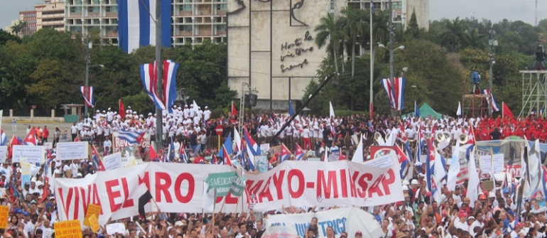 1º de maio em Cuba – vídeo