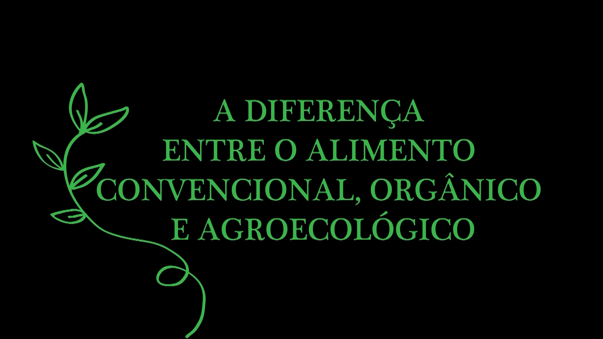 Convencional x Orgânico x Agroecológico, você sabe a diferença ?