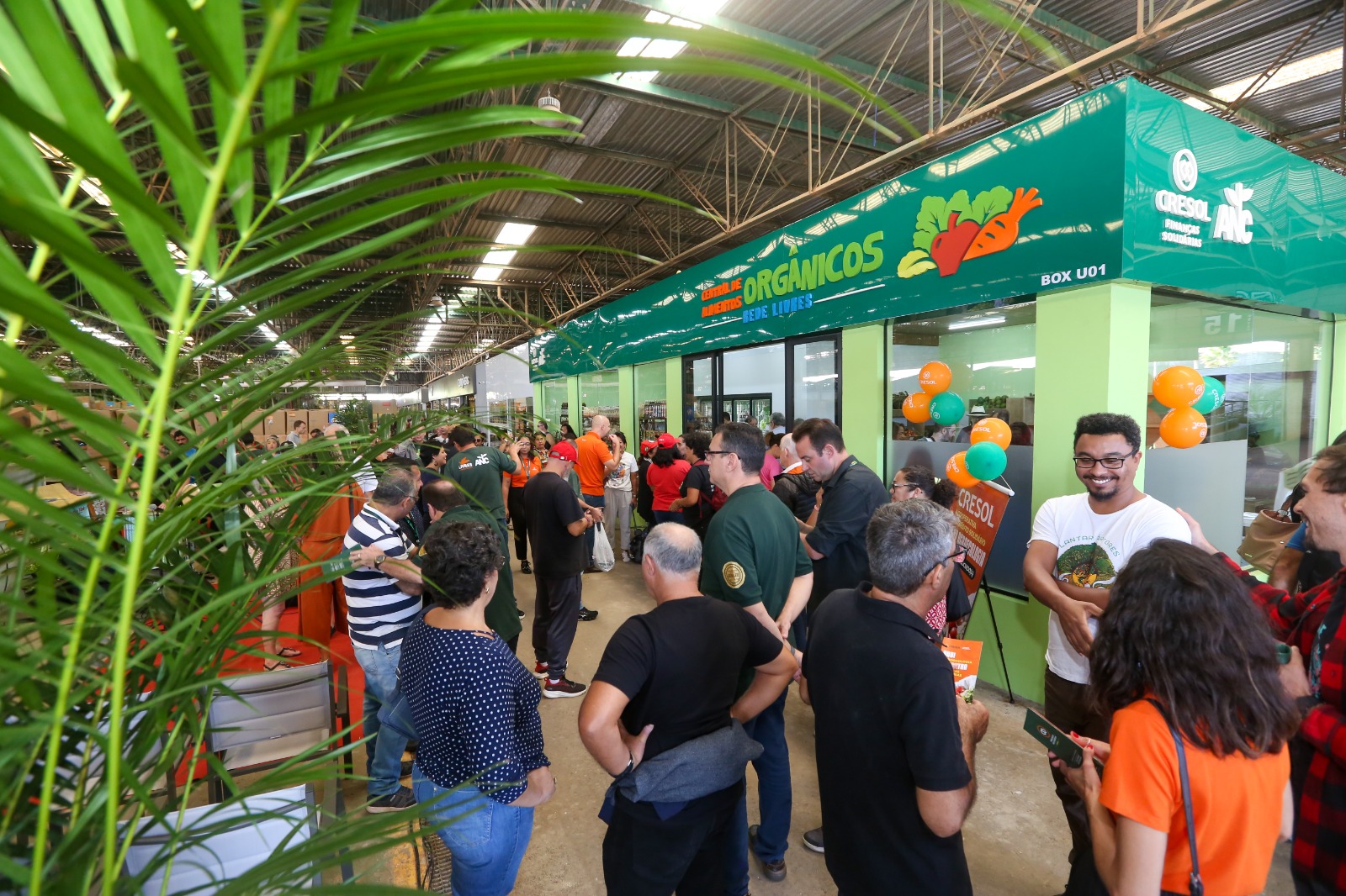 Inauguração Central de Alimentos Orgânicos – Rede Livres